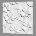 modello 3D Pannello murale in gesso (art.149) - anteprima