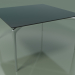 3d model Square table 6703 (H 42.5 - 77x77 cm, Smoked glass, LU1) - preview