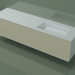 modello 3D Lavabo con cassetti (06UCA34D1, Bone C39, L 192, P 50, H 48 cm) - anteprima