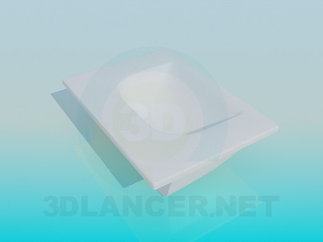 modelo 3D Fregadero - escuchar modelo 3D Fregadero - escuchar