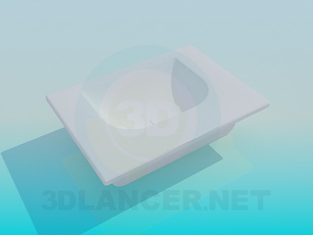 modelo 3D Fregadero - escuchar modelo 3D Fregadero - escuchar