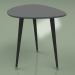 3d модель Приставной столик Капля (темно-серый) – превью