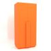 3d model Wardrobe MW 04 paint (option 3, 1000x650x2200, luminous bright orange) - preview
