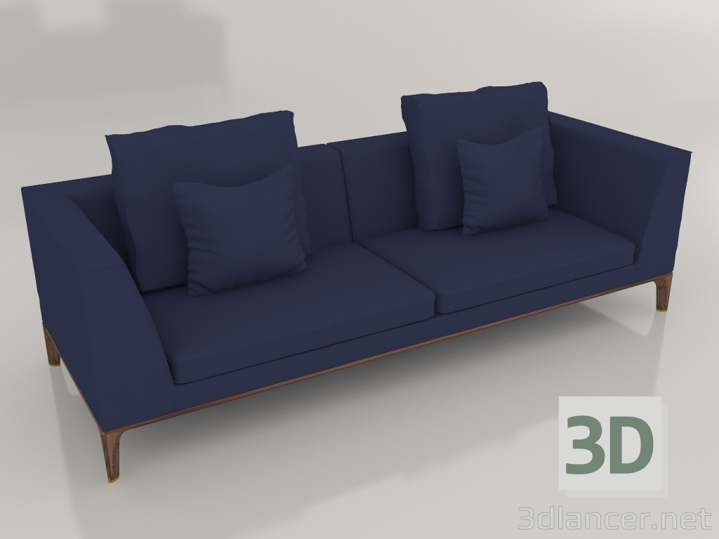 3d model Sofá DG 284 sofá - vista previa