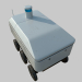 3d delivery robot model buy - render
