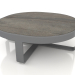 3d model Round coffee table Ø90 (DEKTON Radium, Anthracite) - preview