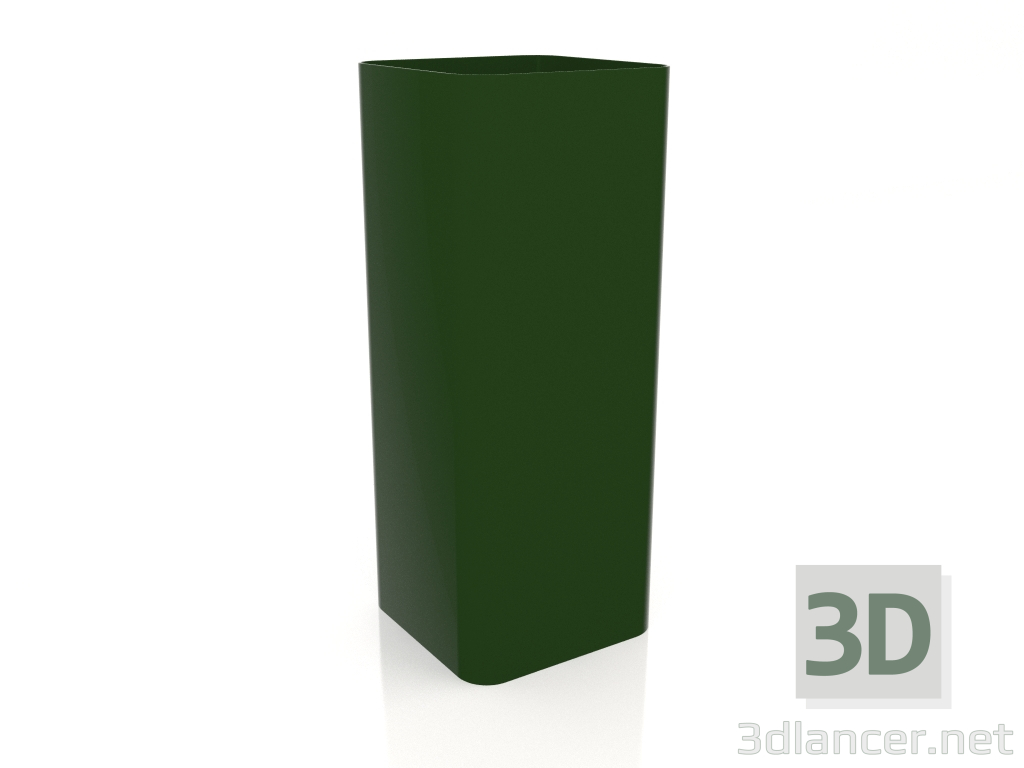 3d model Pot for a plant 5 (Bottle green) - preview