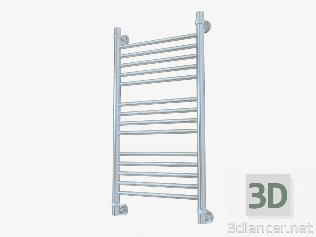 modèle 3D Porte-serviettes chauffant droit Bohême (800x400) - preview