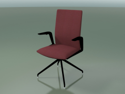 कुर्सी 4830 (एक फ्लाईओवर पर, घूर्णन, असबाब के साथ - कपड़े, V39)