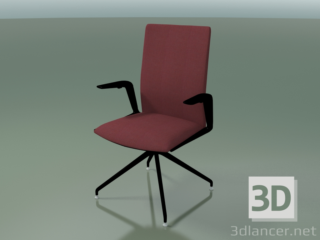 3d model Chair 4830 (on a flyover, rotating, with upholstery - fabric, V39) - preview