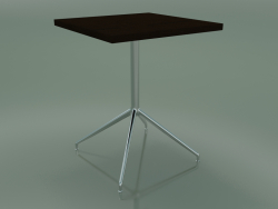 Tavolo quadrato 5753 (H 74.5 - 60x60 cm, Wenge, LU1)
