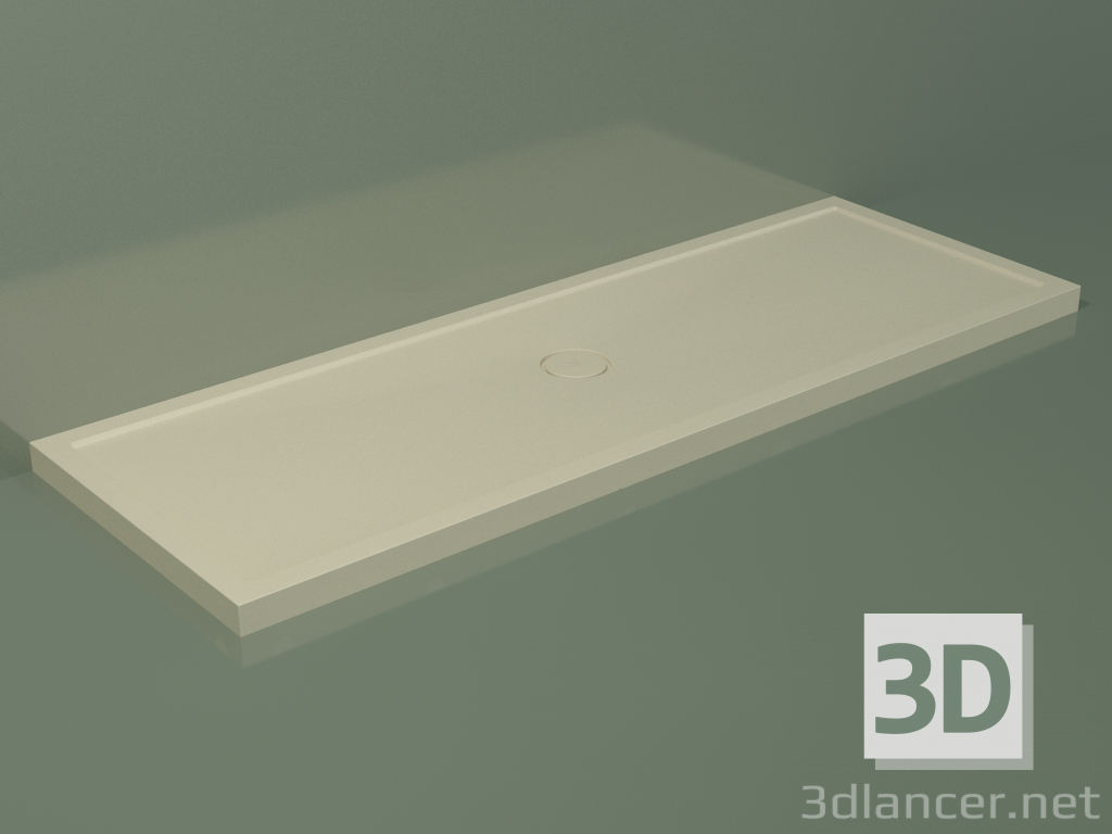 3D modeli Duş teknesi Medio (30UM0115, Bone C39, 200x70 cm) - önizleme