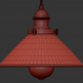 modello 3D Lampada Nero Opaco - anteprima