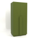 3d модель Шафа MW 04 paint (варіант 3, 1000х650х2200, green) – превью