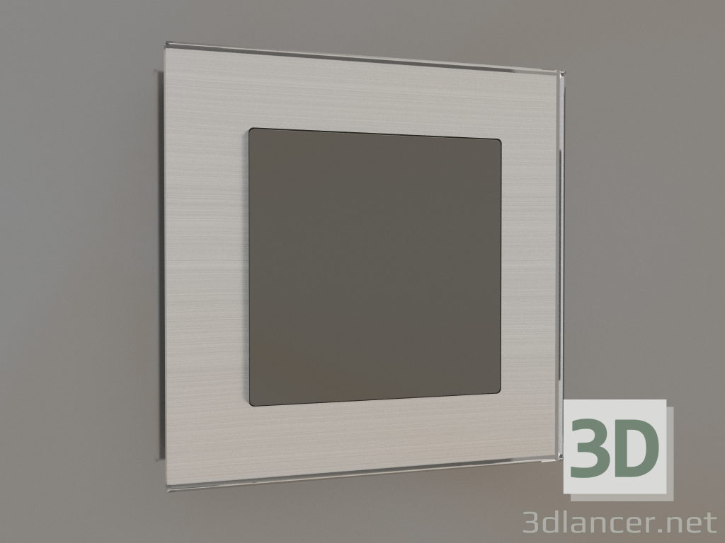 3D modeli Fiş (gri-kahverengi) - önizleme