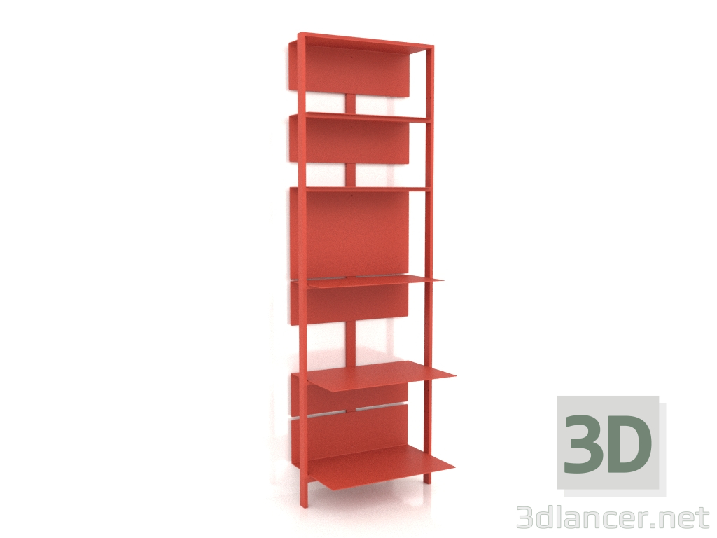 modèle 3D Système d'étagères (composition 11) - preview