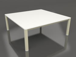 Coffee table 94×94 (Gold, DEKTON Zenith)