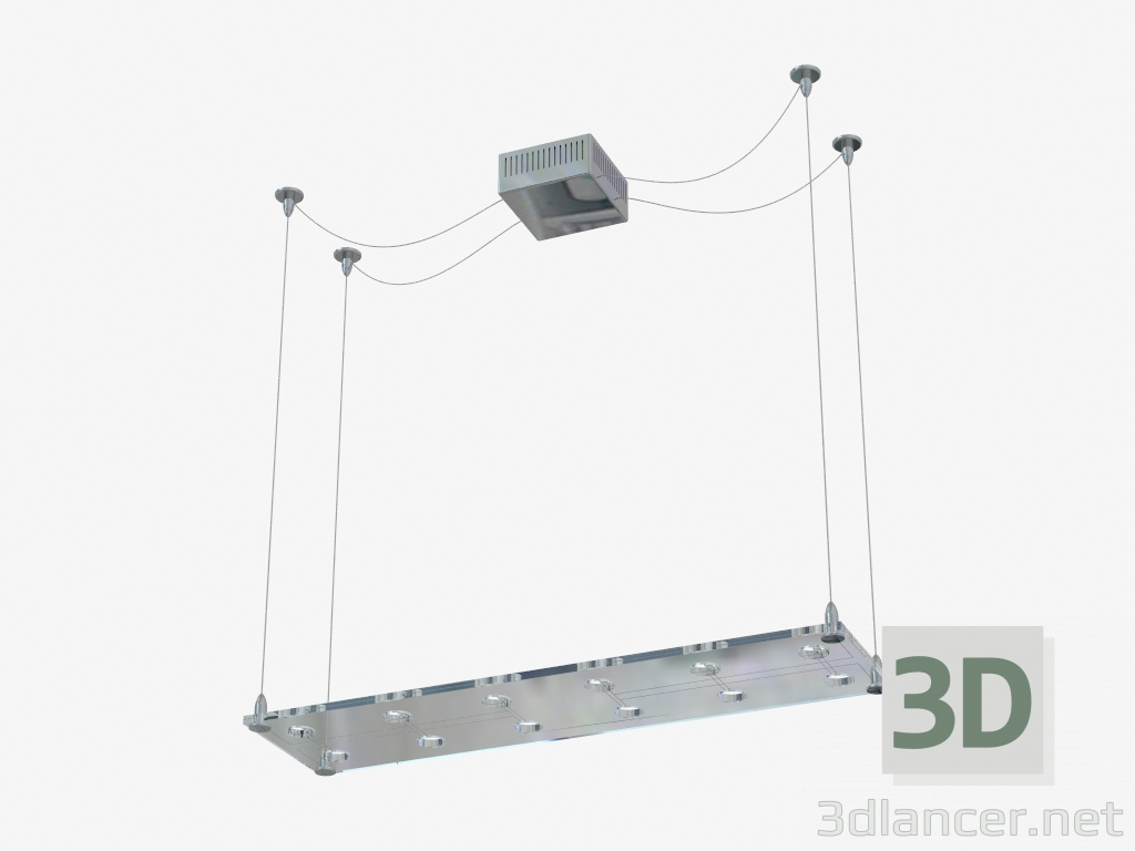 3d модель Светильник потолочный D42 A01 00 – превью