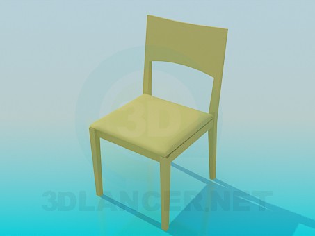 modelo 3D Silla - escuchar modelo 3D Silla - escuchar