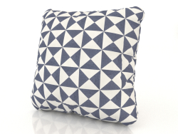 Pillow Gray Velvet Pattern (40x40)