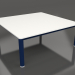 modello 3D Tavolino 94×94 (Blu notte, DEKTON Zenith) - anteprima