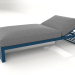 3 डी मॉडल आराम के लिए बिस्तर 100 (ग्रे नीला) - पूर्वावलोकन