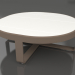 modello 3D Tavolino rotondo Ø90 (DEKTON Zenith, Bronzo) - anteprima