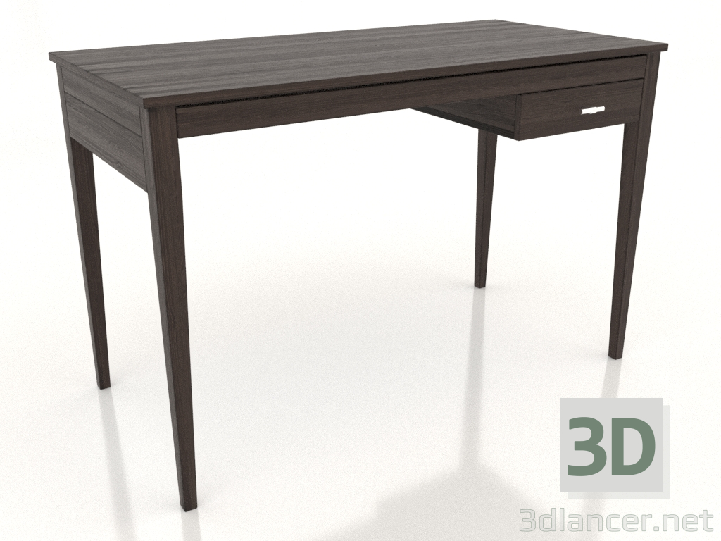 3d model Escritorio 3 1200x600 mm (nogal fresno) - vista previa