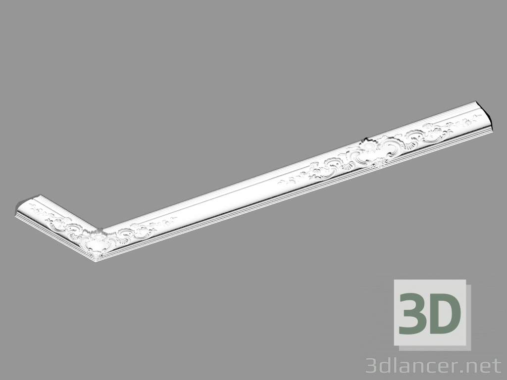 3d model Cornice with a picture of DK-2 (85h185mm) - preview