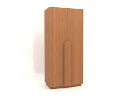 Wardrobe MW 04 wood (option 4, 1000x650x2200, wood red)