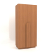 3d model Wardrobe MW 04 wood (option 4, 1000x650x2200, wood red) - preview