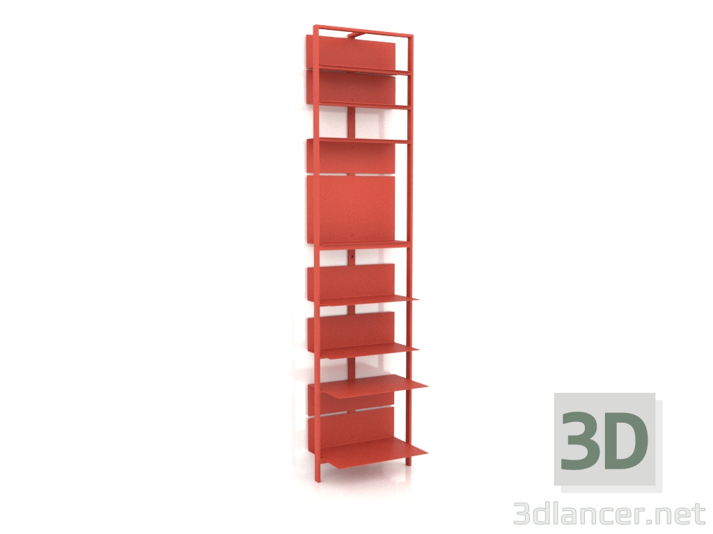 modèle 3D Système d'étagères (composition 13) - preview