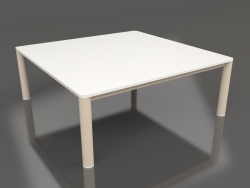 Coffee table 94×94 (Sand, DEKTON Zenith)