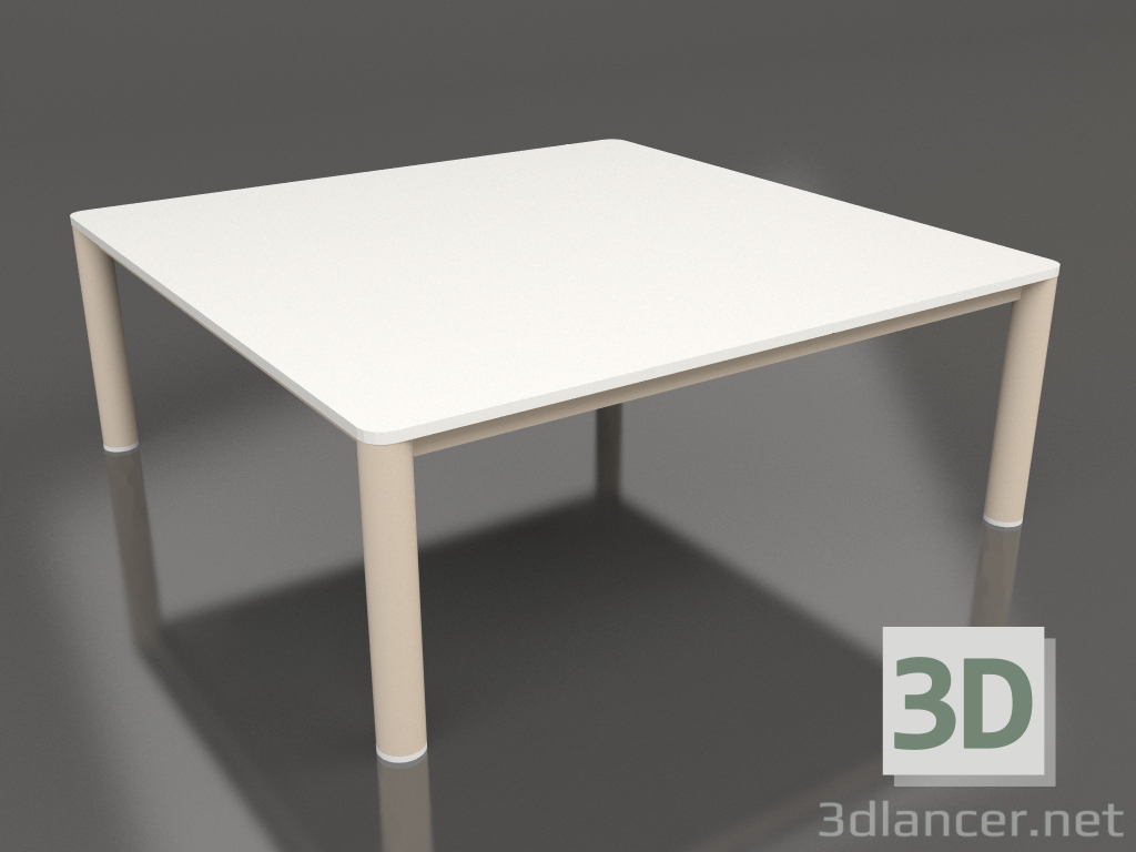 3D modeli Orta sehpa 94×94 (Kum, DEKTON Zenith) - önizleme