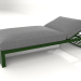 3d model Bed for rest 100 (Bottle green) - preview