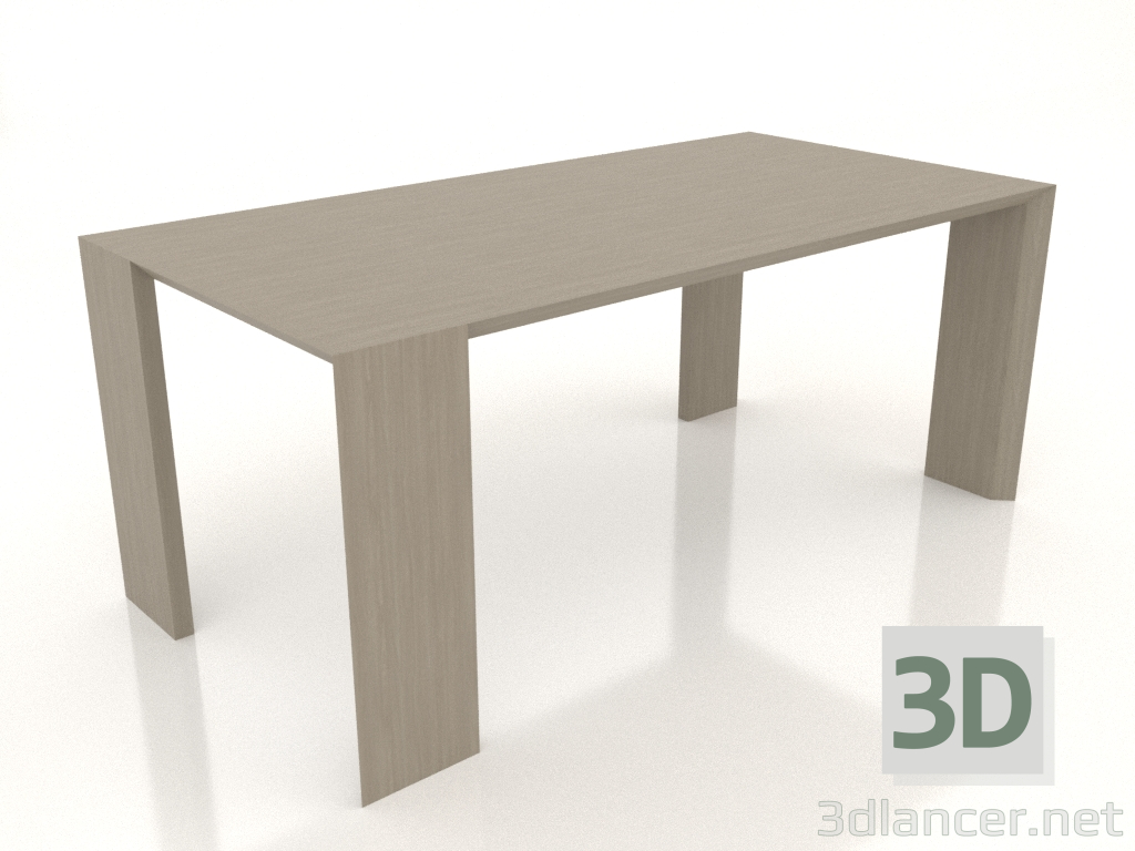 3d model Ispolin dining table 1800x900x750 mm (option 2) - preview 3d model Ispolin dining table 1800x900x750 mm (option 2) - preview