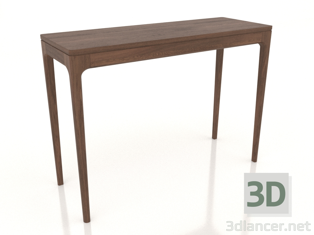3D Modell Konsolentisch FARGO 1100x400x800 mm (Tabak-Eiche) - Vorschau