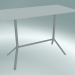 3d model Table MIURA (9587-71 (80x160cm), H 103cm, white, white) - preview
