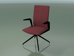 Chair 4824 (on a flyover, rotating, with upholstery in the front - fabric, V39)