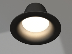 Lampe MS-BLIZZARD-BUILT-R102-8W Warm3000 (Noir, 100°, 230V)