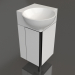 3d model Floor cabinet 45 cm (POR0104WB) - preview