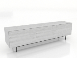 Mueble de TV 4 1800 mm (blanco RAL 9010)