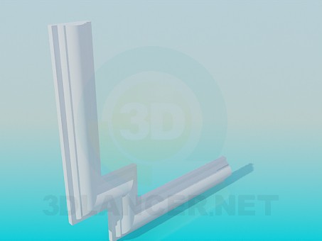 modelo 3D Unidades de la esquina - escuchar modelo 3D Unidades de la esquina - escuchar