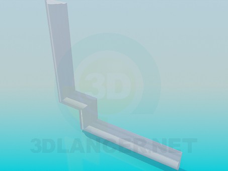 modelo 3D Unidades de la esquina - escuchar modelo 3D Unidades de la esquina - escuchar
