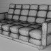 sofá 3D modelo Compro - render