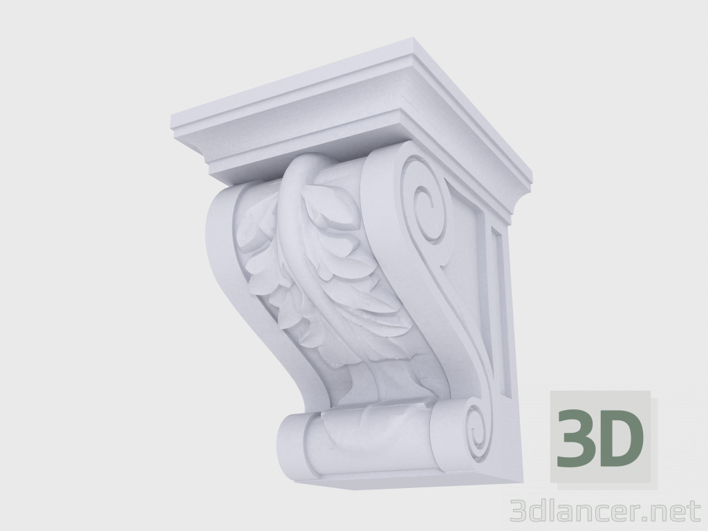 Modelo 3d Suporte Frontal (FT58SB) - preview