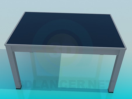 modello 3D Tavolo ufficio - anteprima