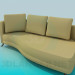 modèle 3D Canapé-sofa - preview