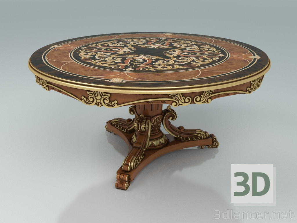 modèle 3D Table ronde (art. 12142) - preview