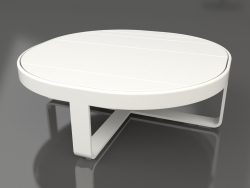 Round coffee table Ø90 (DEKTON Zenith, Agate gray)